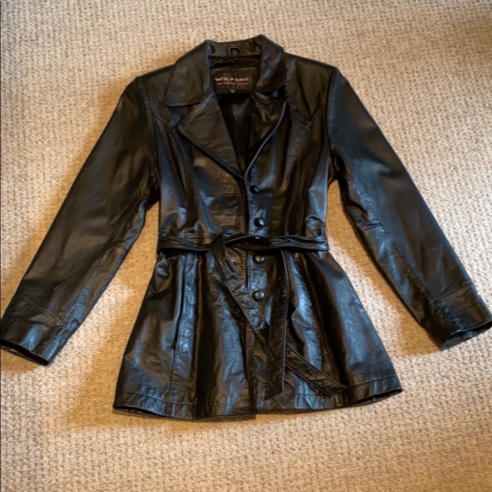 Ladies leather jacket